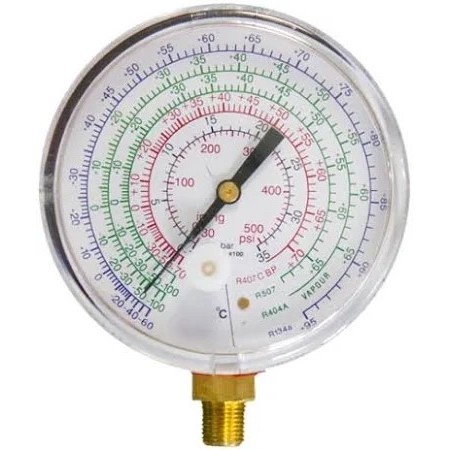 Manómetro de Alta Pressão R600-R600a-R290